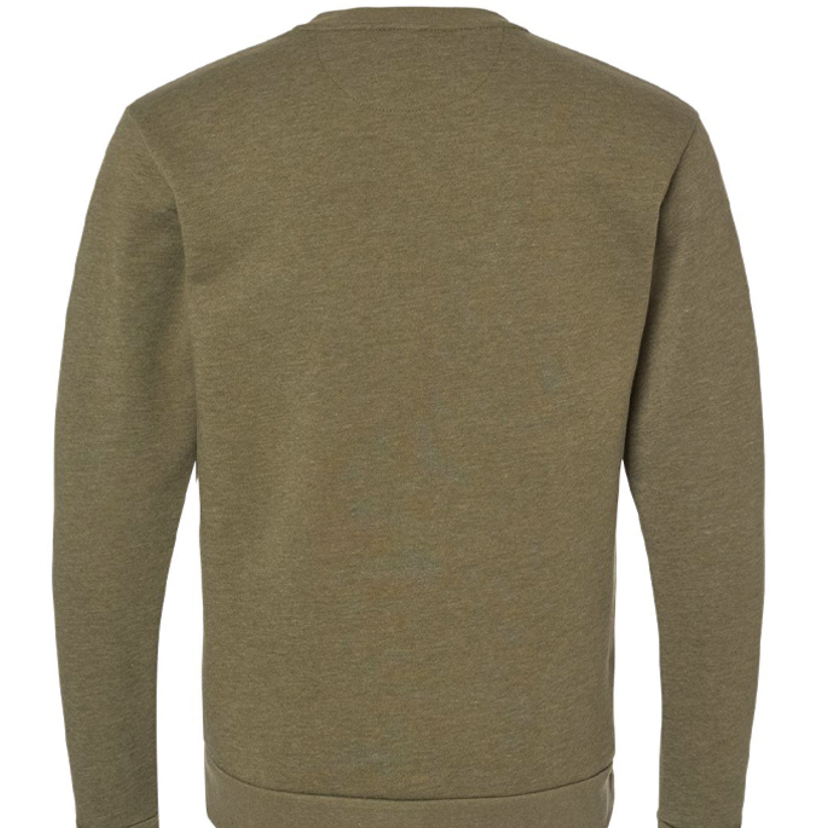 Heather Military Green - BACK